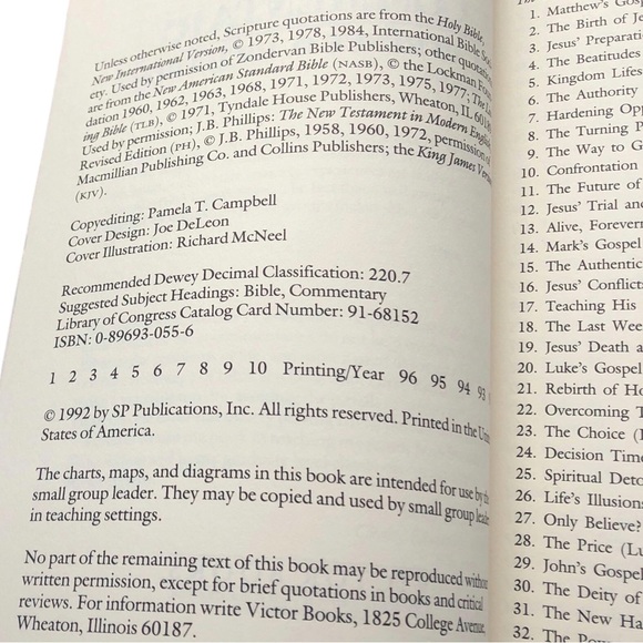 Small Group Member's Commentary on the New Testament and Selected Psalms - Picture 3 of 9